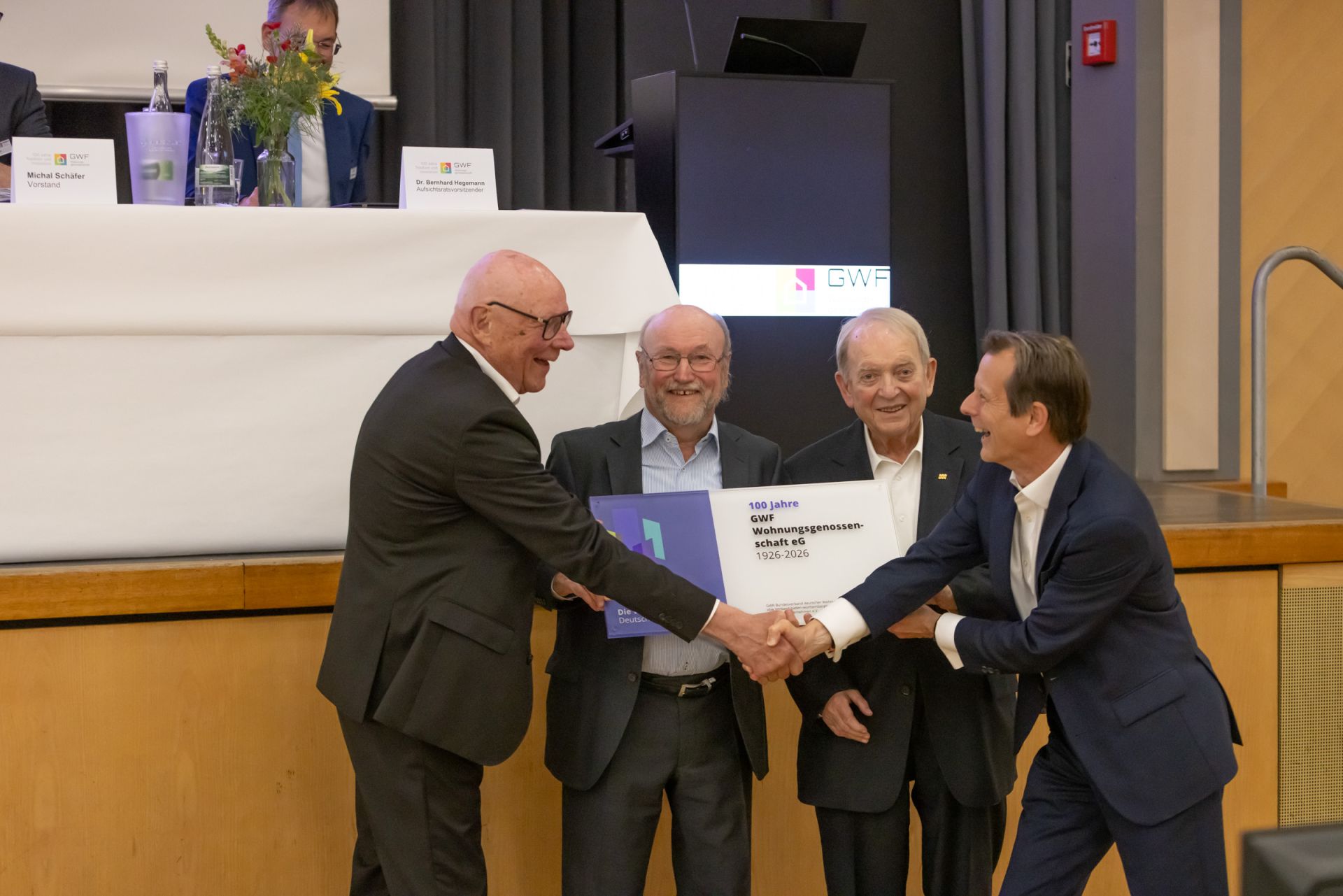 Urkunde 100 Jahre